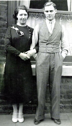 Jim Hooley and Sadie Harrop , 1930's
